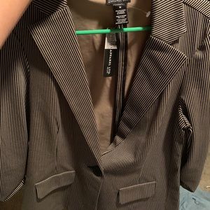 Women’s pinstripe blazer